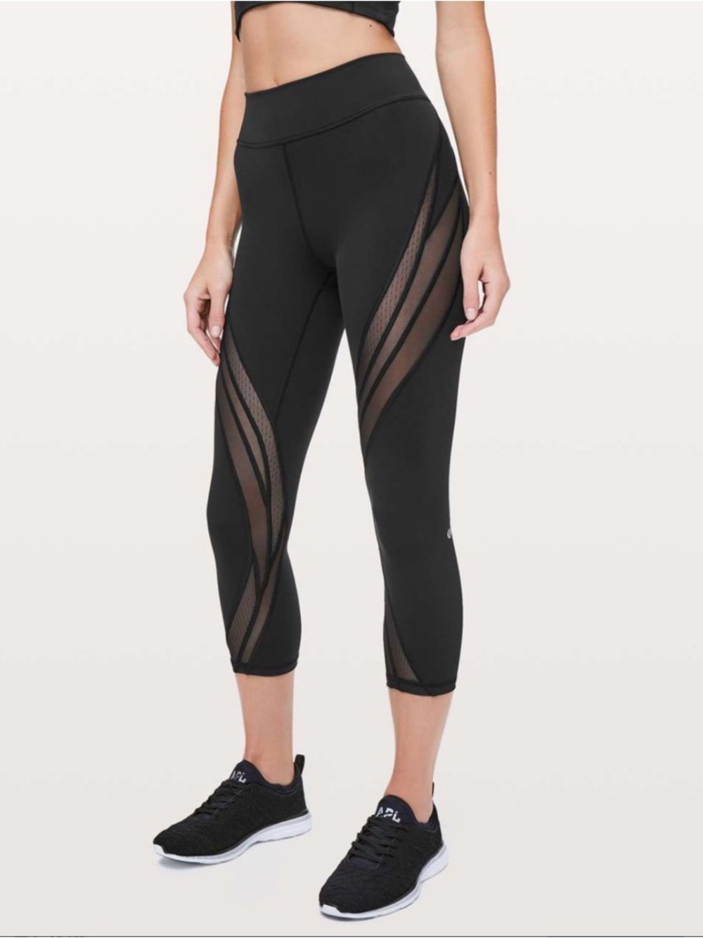 Lululemon x Barry's Ride with Lulu Never Still Cropped Leggings